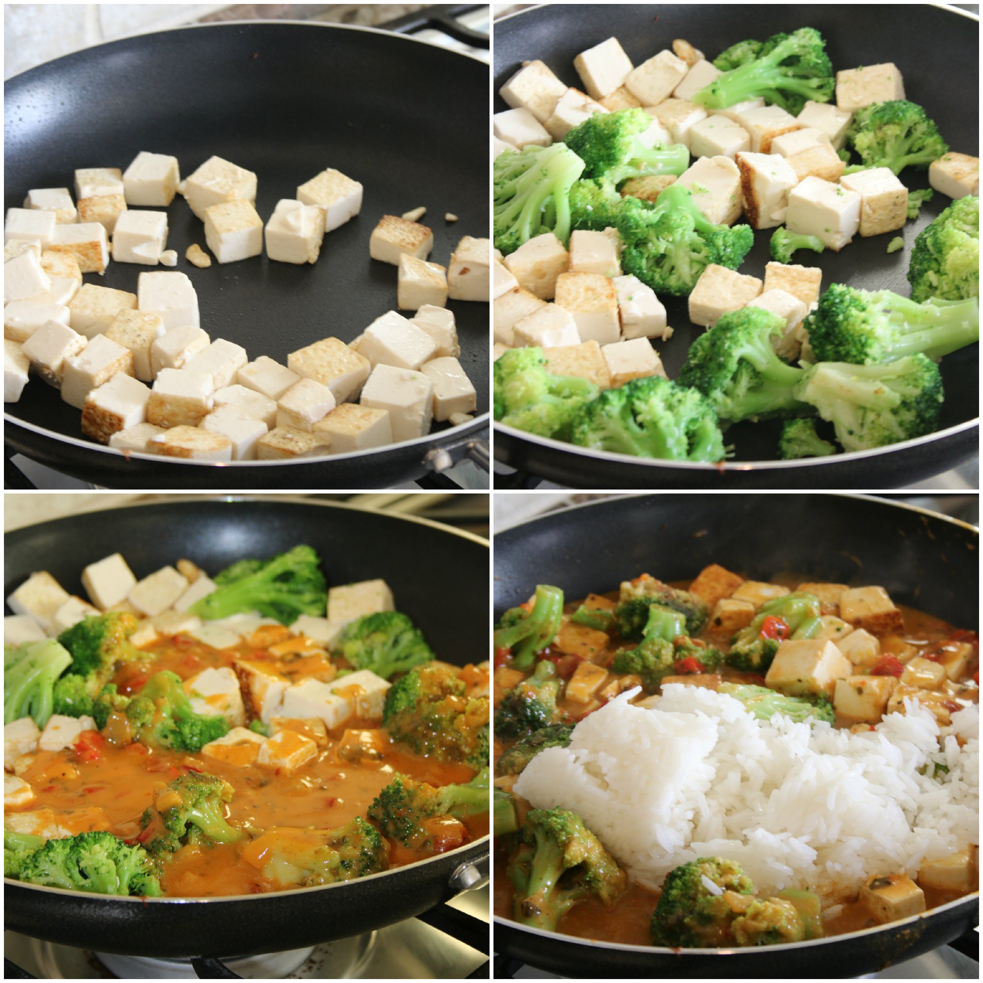 how to make tofu curry