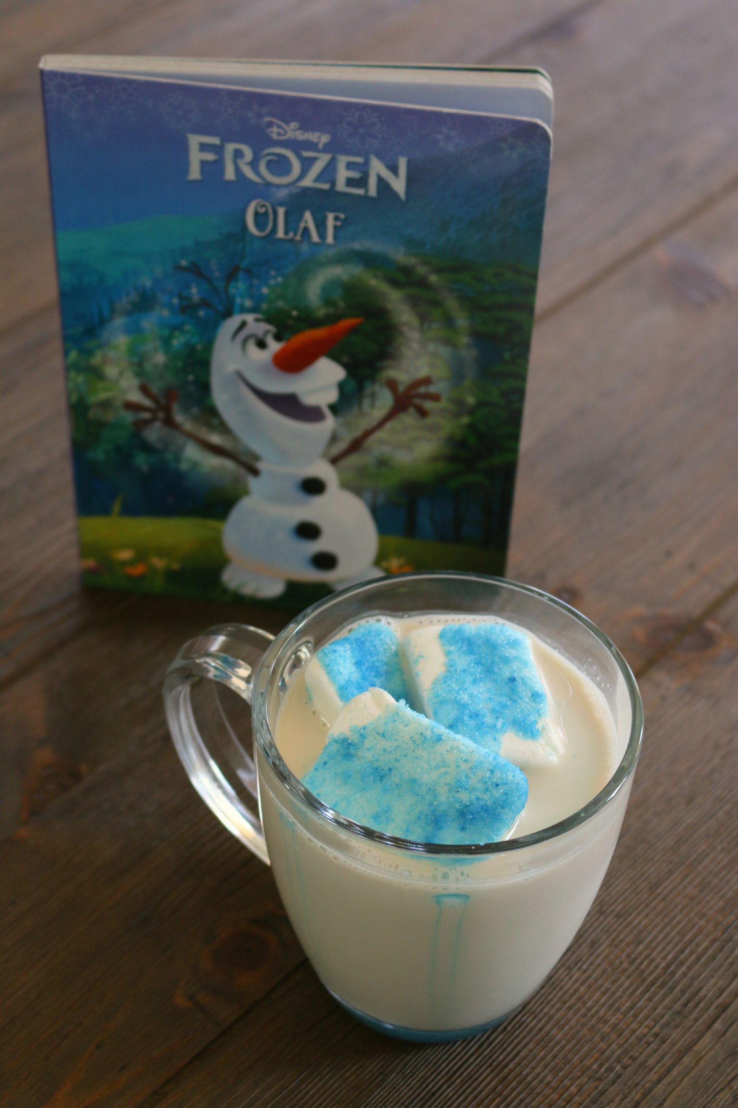 frozen olaf hot chocolate