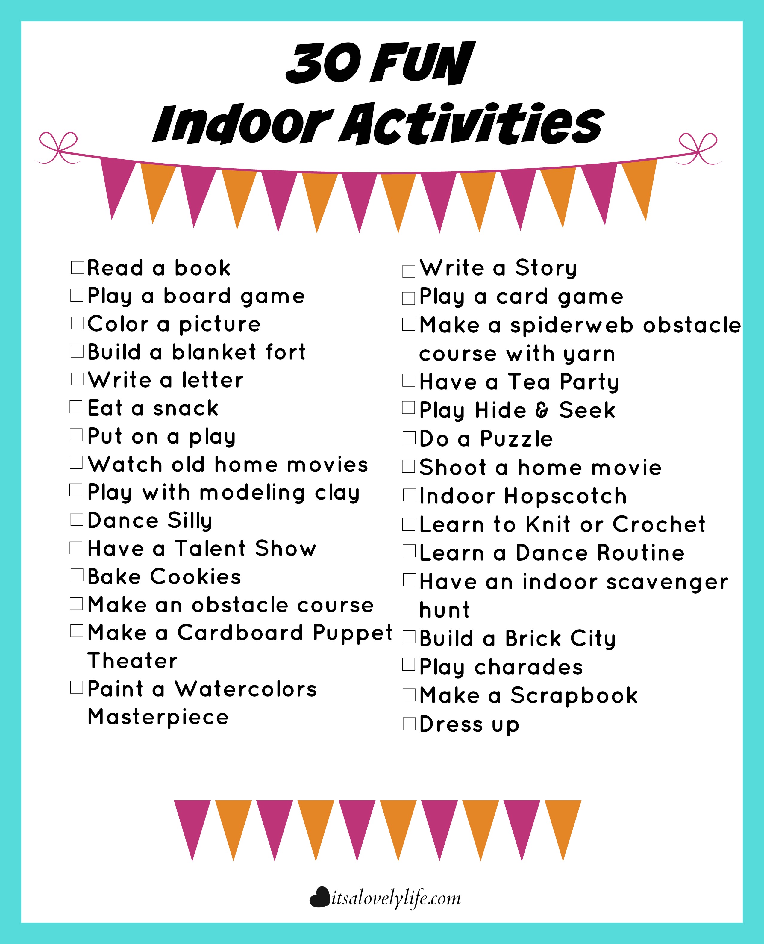 Fun Activities To Do Indoor In 2020 | Fun Activities To Do, Fun Indoor