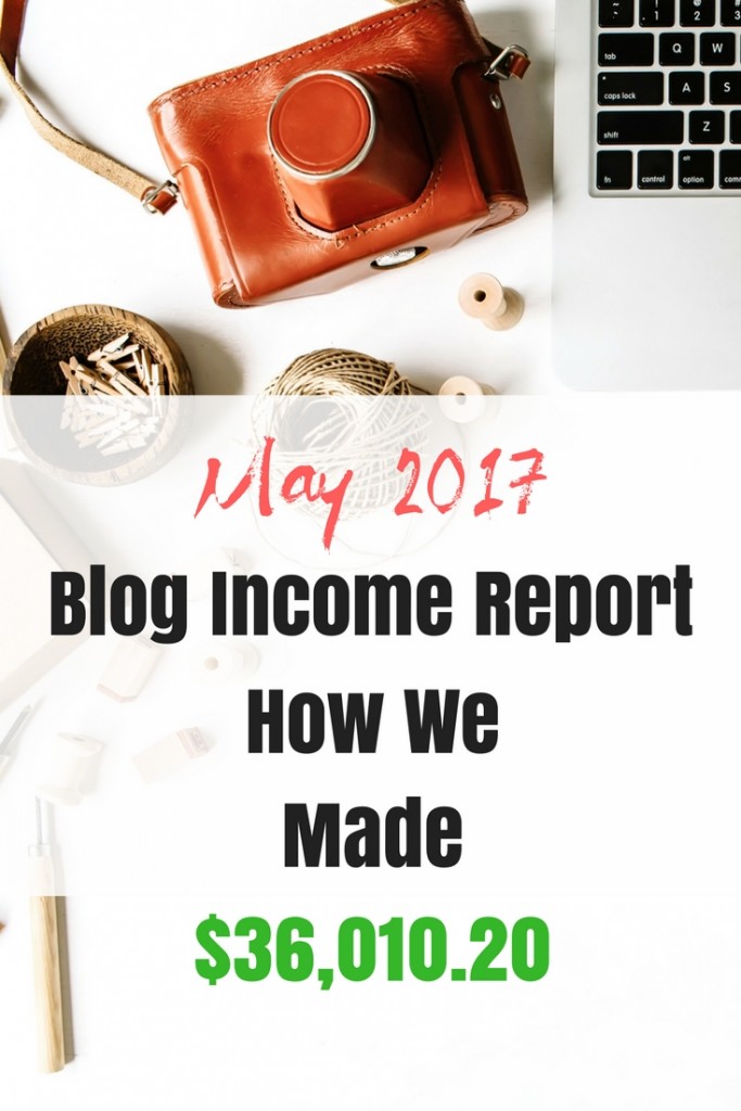 Blog Income Report May 2017 How we made