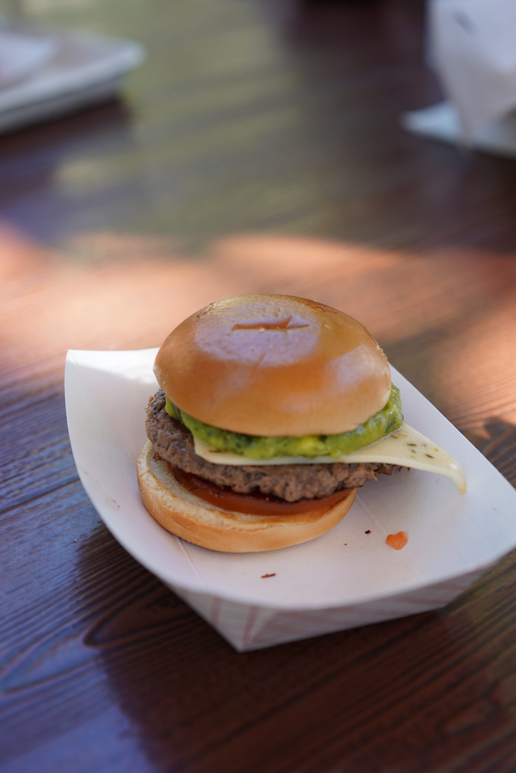 Petite Impossible™ Burger with Guac and Pepper Jack